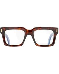 Cutler and Gross - Dark Turtle Geometric Frame Glasses - Lyst