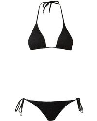 Dames Kleding voor voor Strandkleding voor Bikinis en badpakken Amir Slama Bikini Met Tropische Print in het Groen 