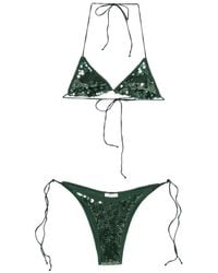 Oséree - Marylin Sequinned Bikini - Lyst
