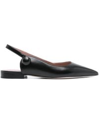 Malone Souliers - Leather Slingback Pumps - Lyst