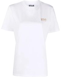 Golden Goose - Logo Cotton T-Shirt - Lyst