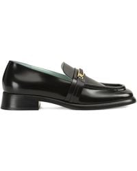 Sergio Rossi - 25Mm Bitt Leather Loafers - Lyst