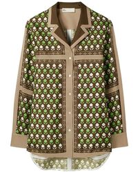 Tory Burch - Printed Shirt - Lyst