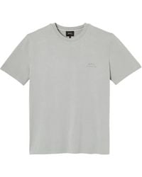 A.P.C. - Gabby Logo-Detail T-Shirt - Lyst