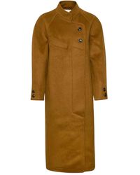 Gestuz - Cappotto Wolina Con Bottoni - Lyst