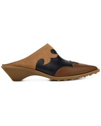 Camper - Anita Panelled Leather Mules - Lyst