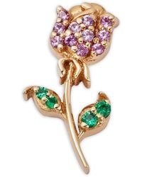 Loquet London - Sapphire Rose Charm - Lyst