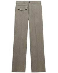 Marni - Wool Pants With Pocket - Lyst