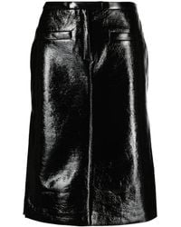 Courreges - Low Waist Midi-Rok - Lyst
