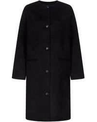 Loulou de Saison - Kerry Collarless Coat - Lyst