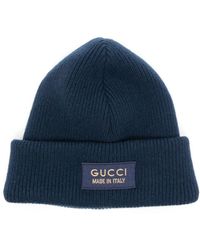 Gucci - Mütze mit Logo-Patch - Lyst
