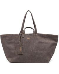 A.P.C. - Borsa Tote Drummer - Lyst