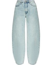 Gestuz - Jean À Patch Logo - Lyst