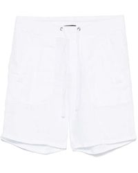 James Perse - Linnen Shorts - Lyst