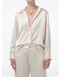 Citizens of Humanity - Tullah Satin Shirt - Lyst
