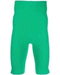 Extreme Cashmere N°247 Bike Knitted Shorts - Green
