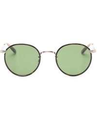 Garrett Leight - Wilson Round-Frame Sunglasses - Lyst