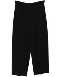 N.Peal Cashmere - Barrel Leg Knitted Trousers - Lyst
