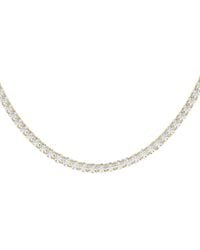 Diamond Essentials - Diamond Tennis Necklace - Lyst