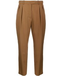 A.P.C. - Cropped Plooibroek - Lyst
