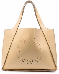 Stella McCartney - ステラ・マッカートニー ロゴ ハンドバッグ - Lyst
