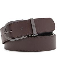 Piquadro - Reversible Leather Belt - Lyst
