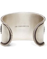 アクセサリー Ann Demeuleemeester upper arm bracelet Ann Demeulemeester Ranita Upper Arm Bracelet in White | Lyst