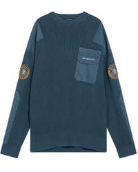 Balenciaga - Military Sweater - Lyst