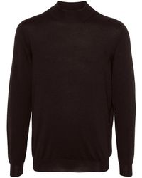 Kiton - High-Neck Cashmere-Silk Jumper - Lyst