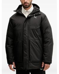 PUMA - Jack Met Capuchon En Logo - Lyst