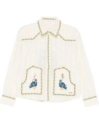 Mother - The Peasant Poet Embroidered Shirt - Lyst
