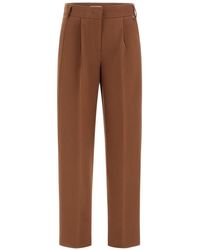 Herno - Pleated Tailored Trousers - Lyst