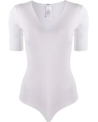 Wolford - Short-Sleeve Bodysuit Top - Lyst