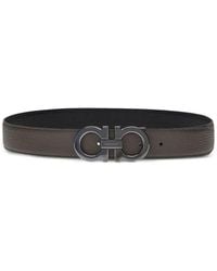 Ferragamo - Wendbarer Gürtel Mit Gancini-Schnalle - Lyst