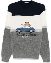 Jacob Cohen Sweater in Blue for Men Lyst UK