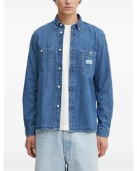 Marc O' Polo - Buttoned Patch-Pocket Shirt - Lyst