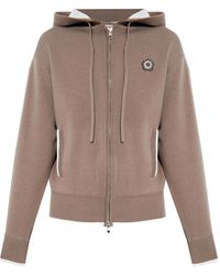 KENZO - Flower-Logo Zip-Up Hoodie - Lyst
