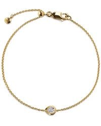 Monica Vinader - Pear Diamond Bracelet - Lyst