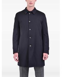 Dell'Oglio - Abrigo De Corte Recto Con Botones - Lyst