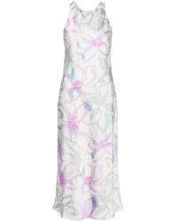 Claudie Pierlot - Kleid mit Blumen-Print - Lyst