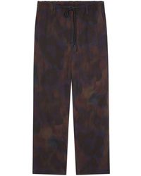 Dries Van Noten - Overdyed Loose-fit Trousers - Lyst