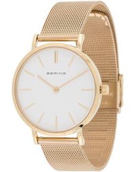 Bering - Classic Textured Style Watch - Lyst