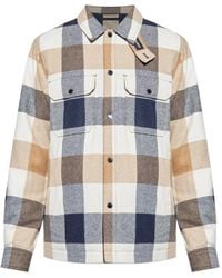 Woolrich - Checked Shirt Jacket - Lyst