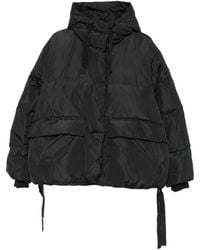 SERGIO MORETTI FIRENZE - Hooded Padded Jacket - Lyst