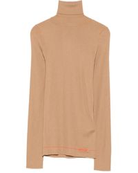 Moncler - タートルネック リブニット トップ - Lyst