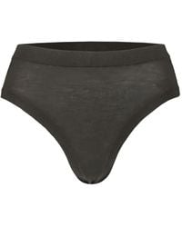 Frenckenberger - Elasticated Rib-Knit Briefs - Lyst
