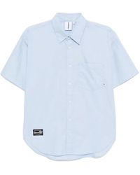 Chocoolate - Short-Sleeves Cotton Shirt - Lyst