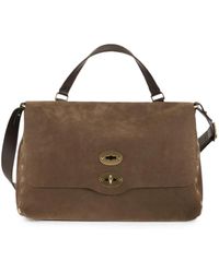 Zanellato - Postina Jones M Grained-Leather Tote Bag - Lyst