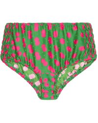 Dries Van Noten - Dotted Micro Shorts - Lyst