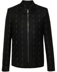 Givenchy - Veste À Logo En Jacquard - Lyst